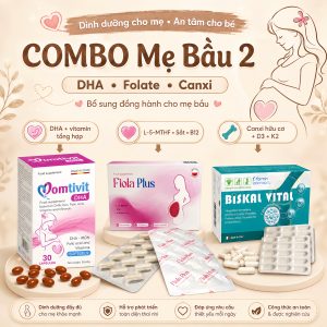 Combo dinh dưỡng thai kỳ 2