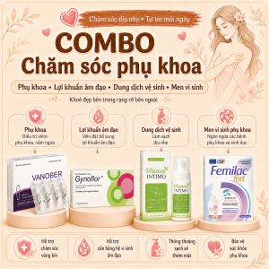 Combo chăm sóc phụ khoa