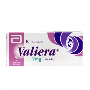 Viên nén Valiera 2mg trị rối loạn vận mạch, teo âm hộ âm đạo, giảm tiết estrogen