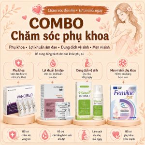 Combo chăm sóc phụ khoa