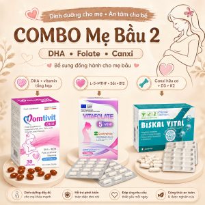 Combo dinh dưỡng thai kỳ 2