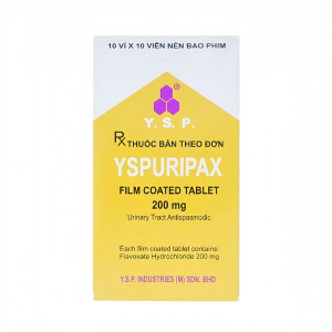 Thuốc YSPuripax giảm đau giảm co thắt - Vỉ 10 viên
