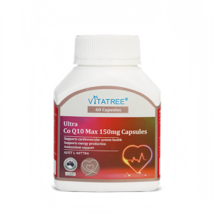 Thực phẩm bảo vệ sức khoẻ Vitatree Ultra Co Q10 Max 150mg (Hộp 60 Viên)